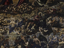 Tintoretto, Paradies, Ausschnitt by klassik-art