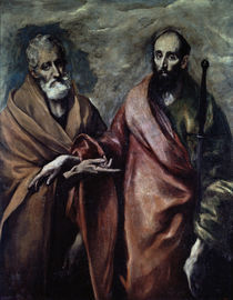 El Greco, Petrus und Paulus by klassik-art
