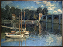 C.Monet, Die Bruecke von Argenteuil by klassik art