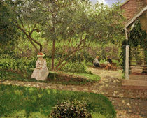 C.Pissarro, Ecke im Garten von Eragny by klassik art
