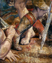 Schlacht am Ticinus / Karton (Detail) von klassik-art