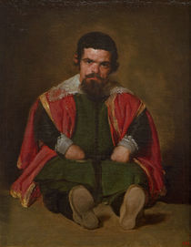 D.Velazquez, Hofnarr Sebastian de Morra by klassik art
