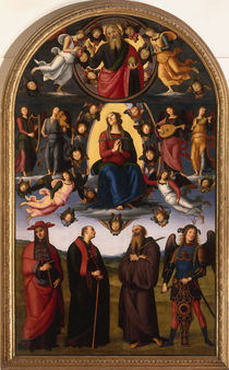 Perugino, Himmelfahrt Mariae von klassik-art