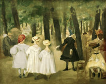 E.Manet, Kinder in den Tuilerien by klassik art