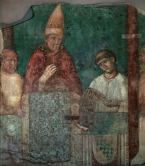 Papst Bonifatius VIII. / Giotto von klassik art