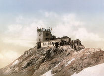 Zugspitze, Hochstation / Photochrom von klassik art