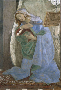 Botticelli, Maria der Verkuendigung von klassik art
