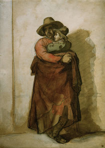 Th.Gericault, Roemischer Bauer mit Kind von klassik-art
