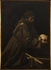 Caravaggio, Franz von Assisi by klassik-art