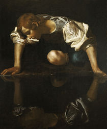 Caravaggio, Narziss von klassik-art