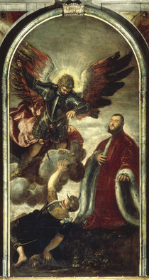 Tintoretto, Michael und Luzifer by klassik art