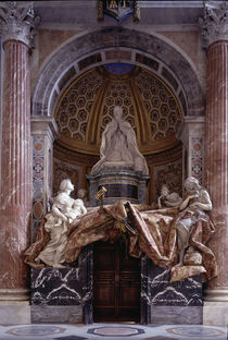 Papst Alexander VII. / Grabmal von klassik art