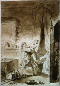 J.H.Fragonard, L'oraison de St.Julien by klassik-art