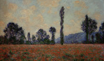 C.Monet, Mohnfeld by klassik art