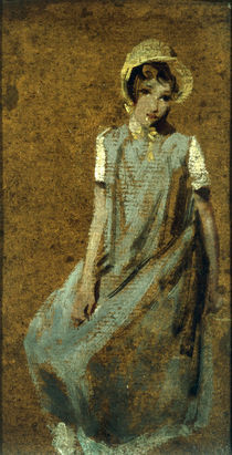 J.Constable, Studie eines Maedchens von klassik-art