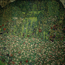Gustav Klimt, Gartenlandschaft by klassik art