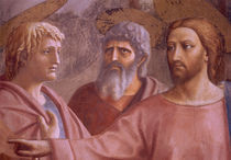 Masaccio, Der Zinsgroschen, Ausschnitt by klassik art