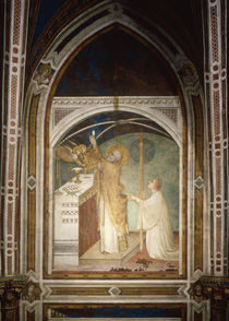 Simone Martini, Hl.Martin bei Messe von klassik art