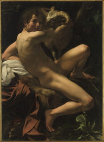 Caravaggio, Johannes der Taeufer von klassik art