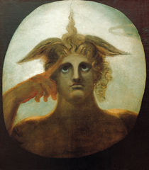 J.H.Fuessli, Kopf des Satan by klassik art
