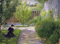A.Macke, Sonniger Garten by klassik art