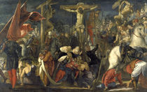 Tintoretto, Die Kreuzigung by klassik art