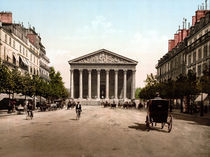 Paris, Rue Royale mit Madeleine / Foto von klassik art