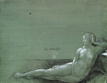 A.Duerer, Liegende nackte Frau / 1501 von klassik art