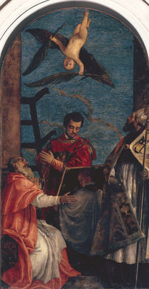 Paolo Veronese, Hieroynmus, Laurentius by klassik art