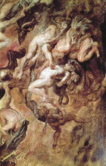 P.P. Rubens, Hoellensturz der Verdammten von klassik art