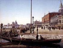 Venedig, Dogenpalast / Photochrom by klassik art