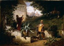 C.Spitzweg, Die Jugendfreunde/ um 1855 von klassik art