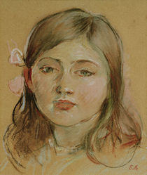B.Morisot, Portraet von Julie by klassik art
