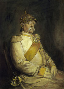 Bismarck in Kuerassieruniform / Lenbach von klassik-art