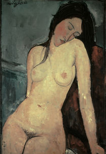 A.Modigliani, Sitzender weiblicher Akt by klassik art