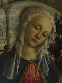 Botticelli, Madonna im Rosenhag, Det. von klassik art