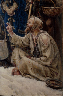 Surikow, Bojarin Morosowa, Ausschnitt von klassik art