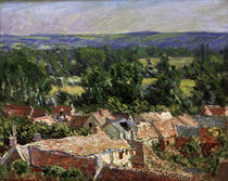 C.Monet, Vue du village de Giverny von klassik art