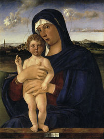 G.Bellini, Maria mit segnend.Kind by klassik art