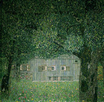 Gustav Klimt, Oberoesterreich. Bauernhaus von klassik-art