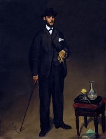 Theodore Duret / Gem.v. .Manet by klassik art