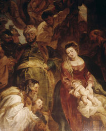 P.P. Rubens, Anbetung der Koenige von klassik art