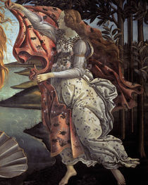 Botticelli,Geburt der Venus, Hore von klassik art