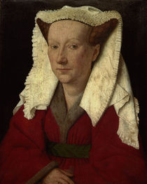 Margarte van Eyck / Gem. v. Jan van Eyck von klassik art