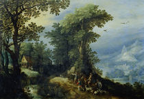 J.Brueghel d.Ae., Rueckkehr von der Jagd by klassik art