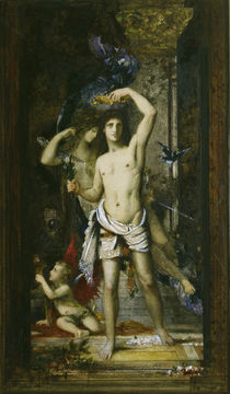 G.Moreau, Le jeune homme et la mort von klassik art