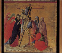 Duccio, Kreuzabnahme von klassik art