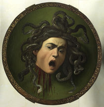 Caravaggio, Kopf der Medusa by klassik art