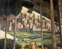 B.Gozzoli,Landschaft/Cap. dei Magi, 1459 by klassik-art