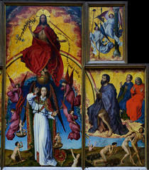 R.v.der Weyden, Christus, Michael, Joh. von klassik art